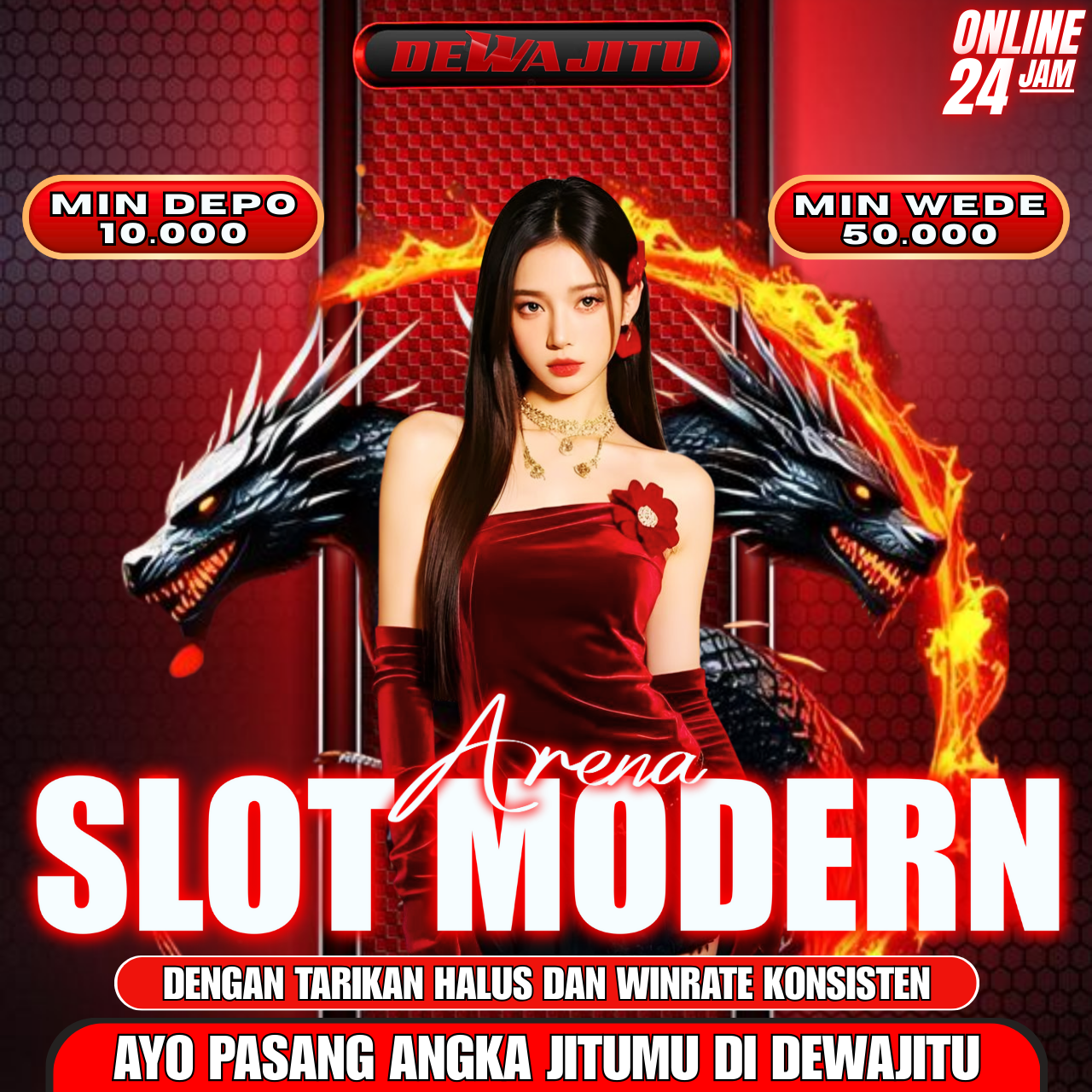 DEWAJITU ⚡ Arena Slot Modern dengan Tarikan Halus dan Winrate Konsisten